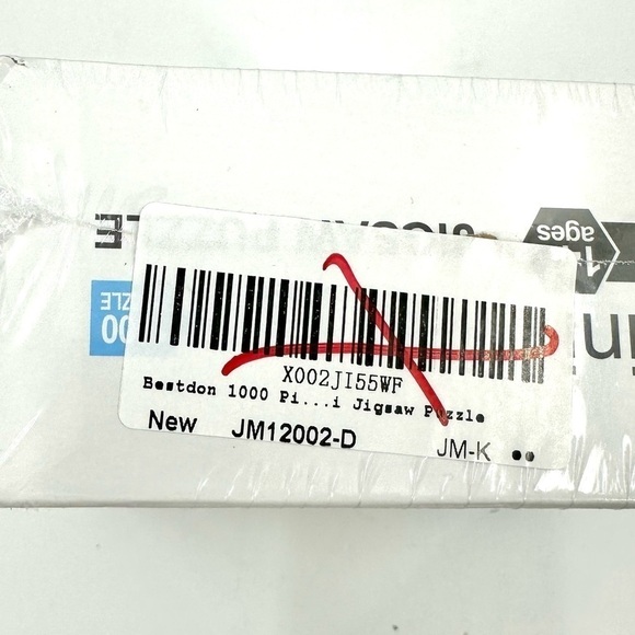 Santorini Jigsaw Puzzle 1000 Piece Windmill Steeple Houses Shore NEW - Picture 3 of 4